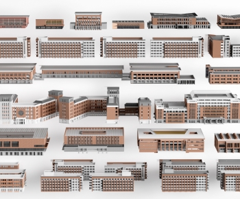Modern School Building-ID:965636015