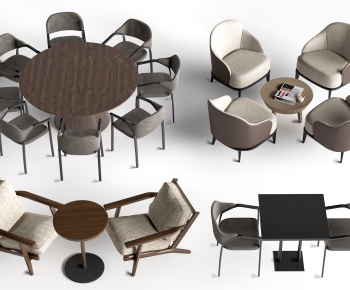 Modern Dining Table And Chairs-ID:518240956