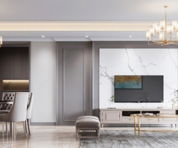 American Style A Living Room-ID:625252963