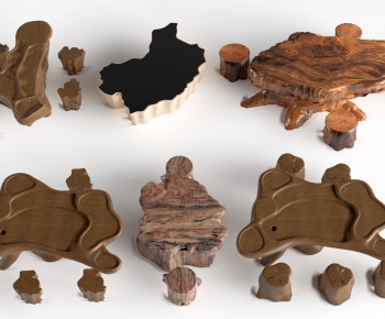 New Chinese Style Tea Tables And Chairs-ID:194880016