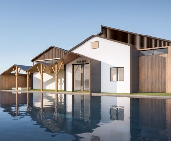 New Chinese Style Public Building-ID:436831954