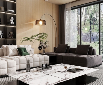 Modern A Living Room-ID:932949079