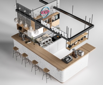 Modern Counter Bar-ID:594724893
