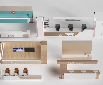 Modern Reception Desk-ID:263705978