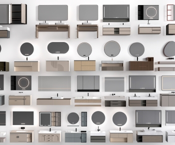 Modern Bathroom Cabinet-ID:282097109