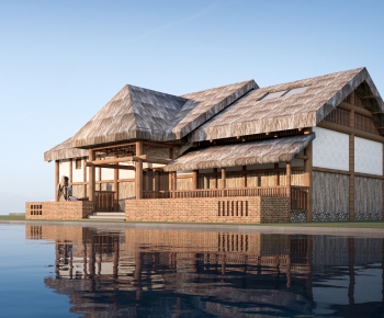 Chinese Style Building Appearance-ID:539592981