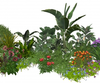 Modern Plant Pile-ID:889381897