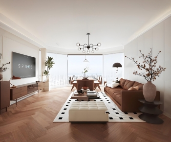 Modern A Living Room-ID:874413977