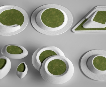 Modern Communal Chair-ID:643688925