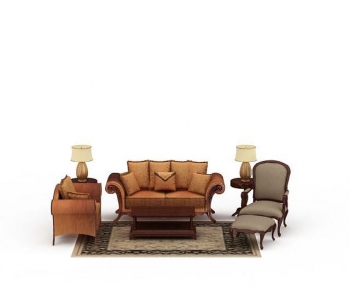 European Style Sofa Combination-ID:860347035