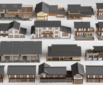 New Chinese Style Appearance Of Commercial Building-ID:582823998