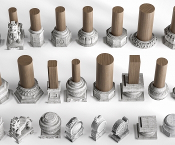 Chinese Style Column-ID:350698955