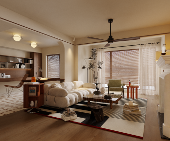 Modern A Living Room-ID:957411057