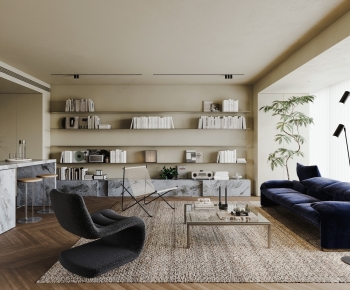 Modern A Living Room-ID:694478994