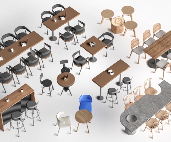 Modern Dining Table And Chairs-ID:981547122