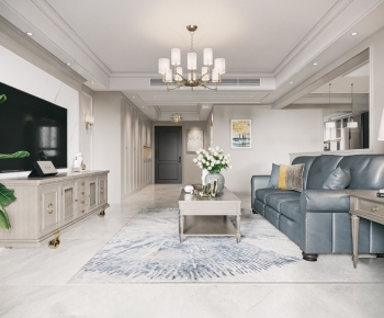 American Style A Living Room-ID:574362995