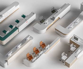 Modern Reception Desk-ID:745220272