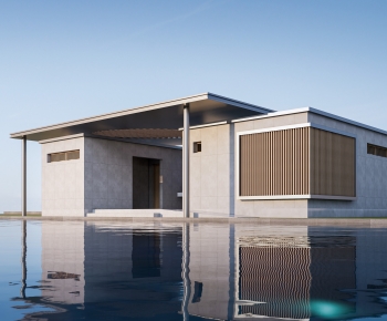 Modern Public Building-ID:535140096
