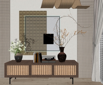 Wabi-sabi Style Flower Arrangement-ID:703671012