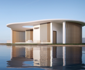 Modern Public Building-ID:215089087