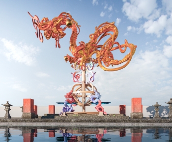 Modern Sculpture Sketch-ID:789192911