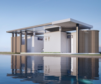 Modern Public Building-ID:848097099