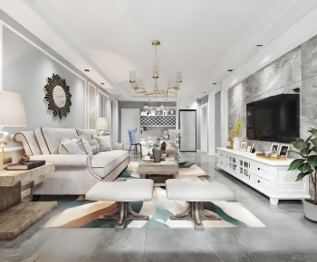 American Style A Living Room-ID:567008978