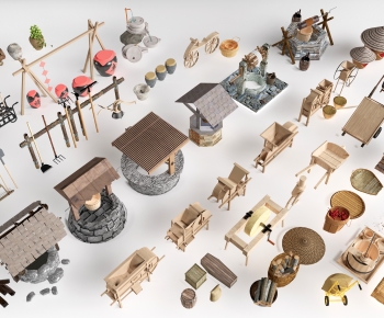 New Chinese Style Garden-ID:549415118