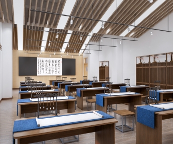 New Chinese Style Calligraphy Classroom-ID:699584017