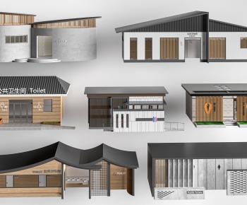 New Chinese Style Public Building-ID:168395045