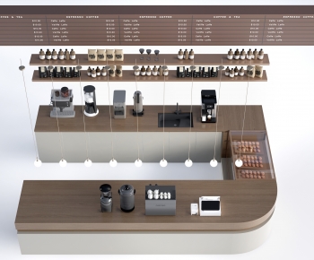 Modern Reception Desk-ID:626787905