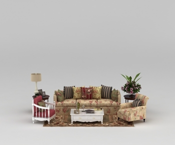 Idyllic Style Sofa Combination-ID:198489907
