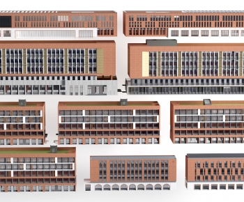 Modern School Building-ID:733623039