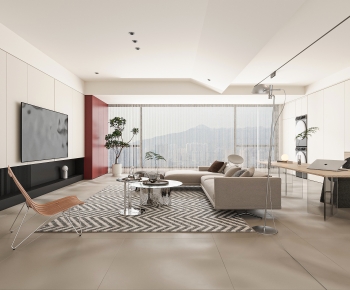 Modern A Living Room-ID:908207894