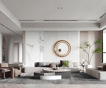 Modern A Living Room-ID:541496041