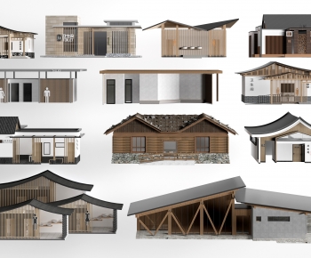 New Chinese Style Public Building-ID:311247119