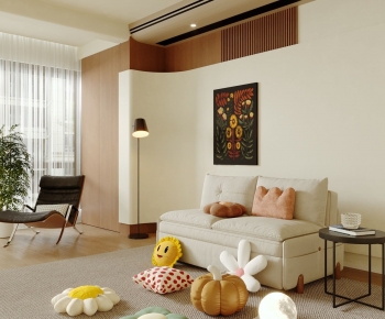 Modern A Living Room-ID:505635025