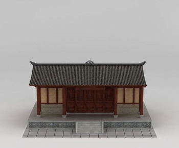 New Chinese Style Building Appearance-ID:392071969
