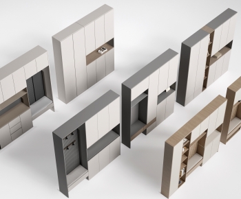 Modern Shoe Cabinet-ID:408550021