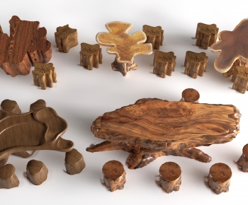 New Chinese Style Tea Tables And Chairs-ID:329493056