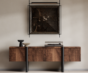 Wabi-sabi Style Side Cabinet-ID:179932126