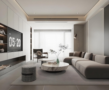 Modern A Living Room-ID:908512122