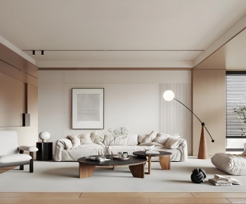 Modern A Living Room-ID:392621049