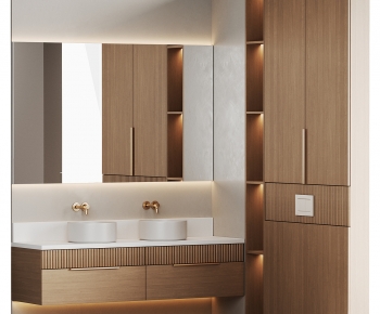 Modern Bathroom Cabinet-ID:798914916