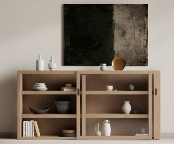 Wabi-sabi Style Side Cabinet-ID:690931087