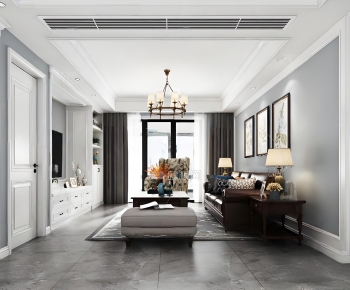 American Style A Living Room-ID:498068094