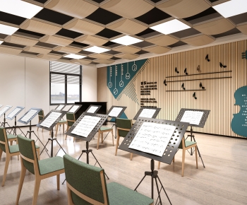 Modern Music Room-ID:615875015