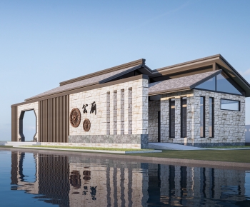 New Chinese Style Public Building-ID:161901009