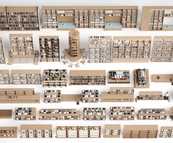 Modern Bookcase-ID:777621039