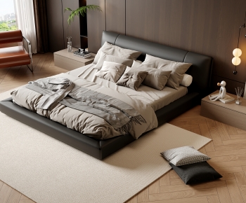 Modern Double Bed-ID:478966959